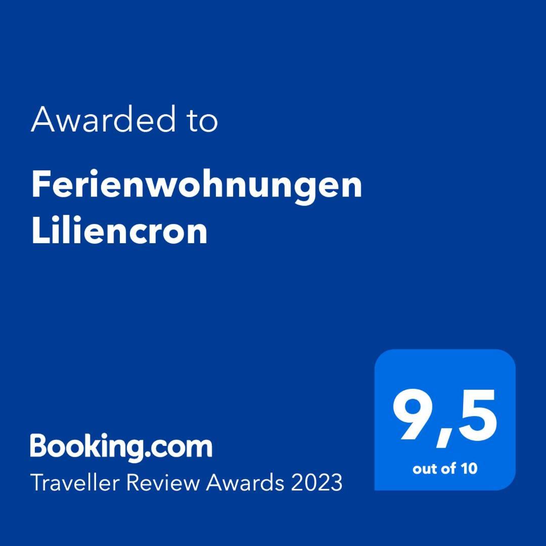 Ferienwohnungen Liliencron - Fewo I Enger Экстерьер фото